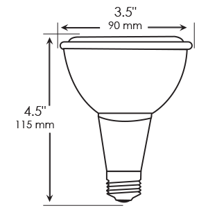 PAR30 12-Watt LED Lamp | Dauer Manufacturing