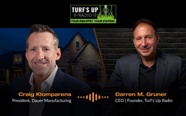 President Craig Klomparens talks lighting heroes with Darren Gruner, CEO of Turf’s Up Radio