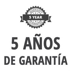 5 Años de Garantía
